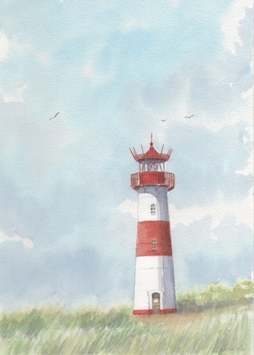 Original aquarell - original,