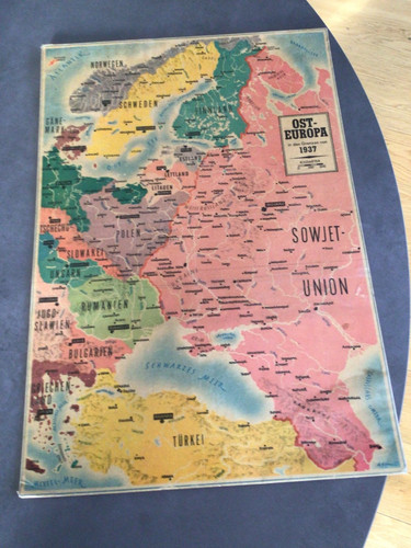 Landkarte aus pappe - landkarte,