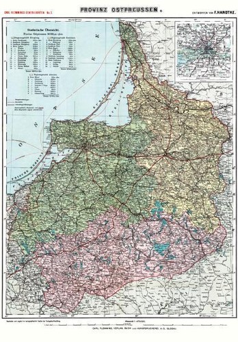 Historische karte provinz - historische, karte: