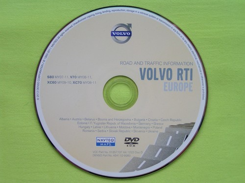 Volvo rti dvd navigation - rti,