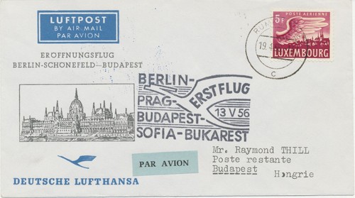 Luxemburg 1956 deutsche - luxemburg,
