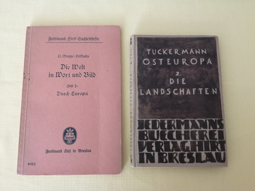 Erdkundebücher 1922 1932 - erdkundebücher, 1922/1932