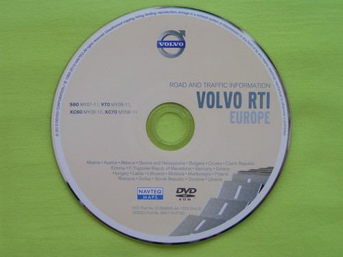Volvo rti dvd - volvo, navigation